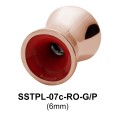 Enamel Design Plugs and Tunnels SSTPL-07c